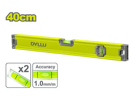 Nivel de Aluminio DYLLU DTSL2G40 Longitud 40cm - Envío a todo Colombia | aztools.co
