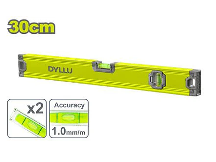 Nivel de Aluminio DYLLU DTSL2G30 Longitud 30cm - Envío a todo Colombia | aztools.co