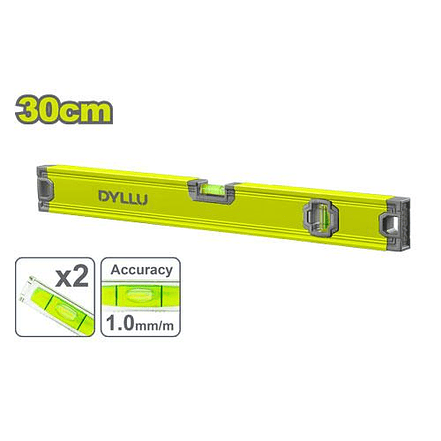 Nivel de Aluminio DYLLU DTSL2G30 Longitud 30cm