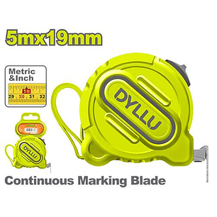 Metro 5 Mts DYLLU DTMT1220 Hoja 19mm