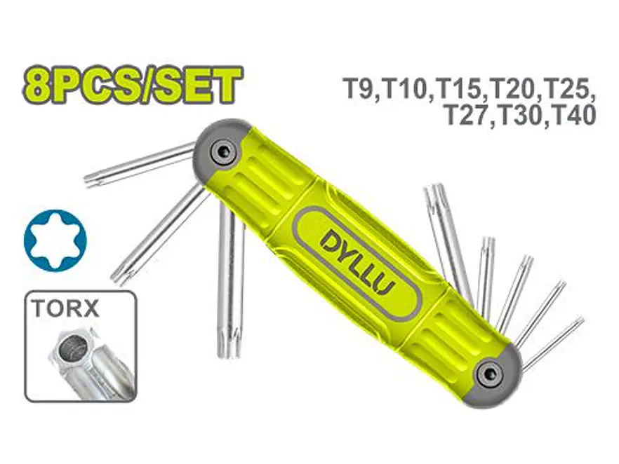 Torx Navaja DYLLU DTHK3281 Puntas Múltiples - Envío a todo Colombia | aztools.co