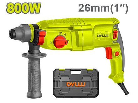 Taladro Rotomartillo SDS PLUS DYLLU UDTRH1D26 Potencia 800W 120V - Envío a todo Colombia | aztools.co