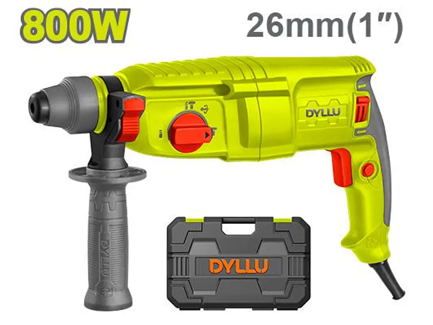 Taladro Rotomartillo SDS PLUS DYLLU UDTRH1D26 Potencia 800W 120V - Envío a todo Colombia | aztools.co