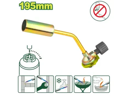 Soplete de Gas DYLLU DTFG2602 Longitud 195mm - Envío a todo Colombia | aztools.co