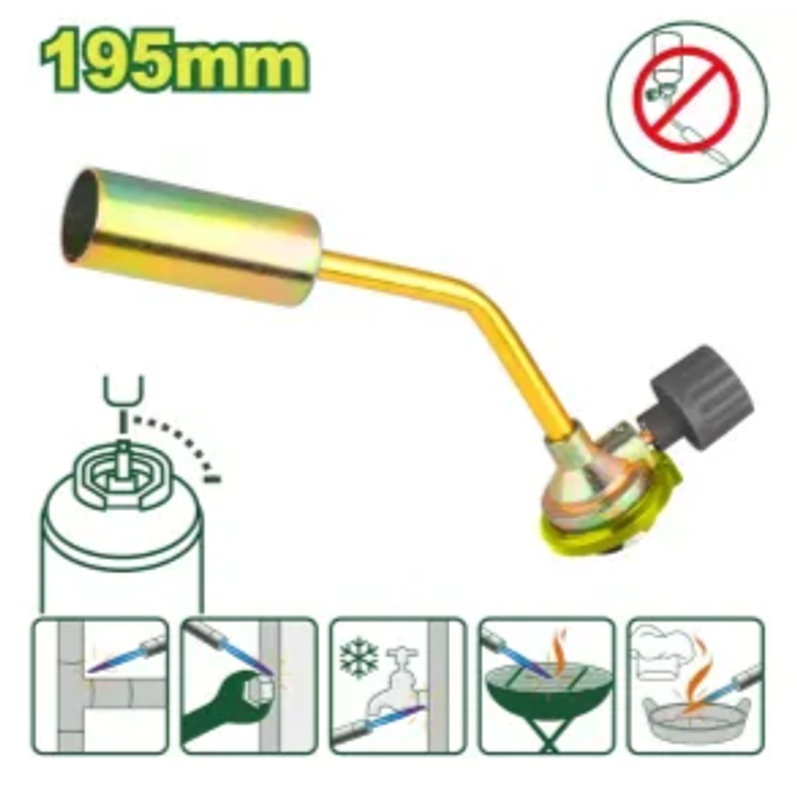 Soplete de Gas DYLLU DTFG2602 Longitud 195mm - Envío a todo Colombia | aztools.co