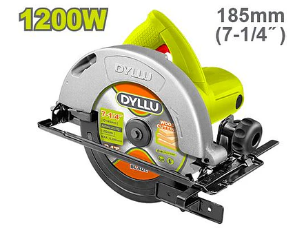 Sierra Circular 7 1/4 DYLLU UDTCW1512001 Potencia 1200W 120V - Envío a todo Colombia | aztools.co