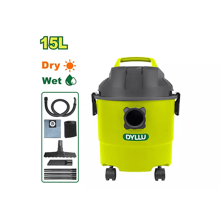 Aspiradora y Sopladora Humedo y Seco 15L DYLLU UDTVR1A15 Potencia 1100W