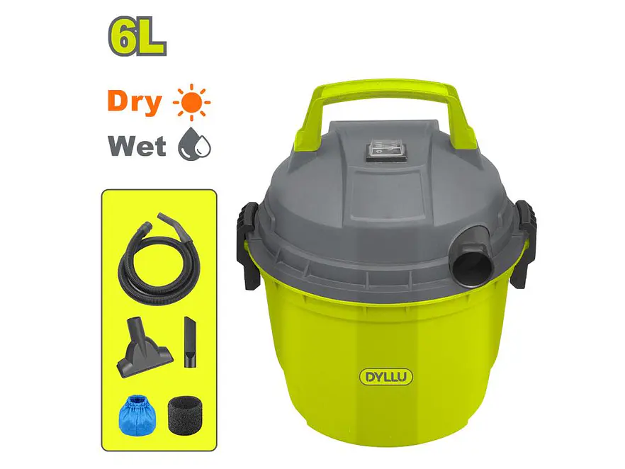 Aspiradora y Sopladora Humedo y Seco 5L DYLLU UDTVR1A06 Potencia 500W - Foto 2 | aztools.co
