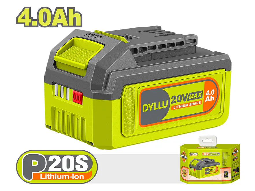 Batería 20V 4.0AH DYLLU DTLBP540 Ion Lithium - Envío a todo Colombia | aztools.co
