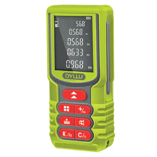Medidor de Distancia Láser 100m DYLLU DTDL1520 Luz Roja