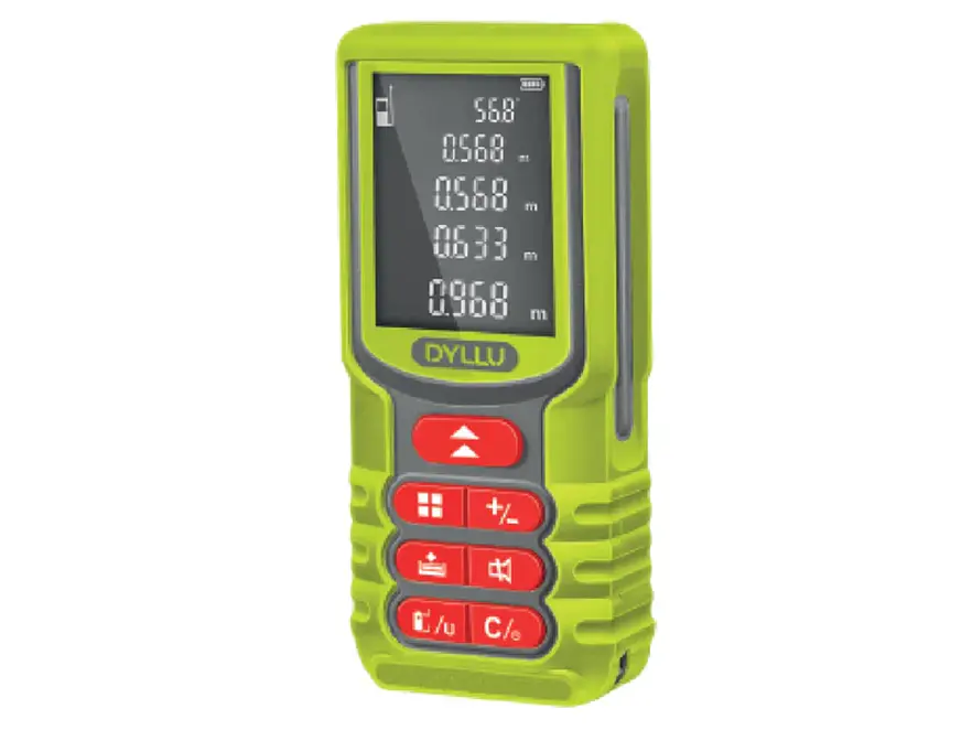 Medidor de Distancia Láser 100m DYLLU DTDL1520 Luz Roja - Foto 2 | aztools.co