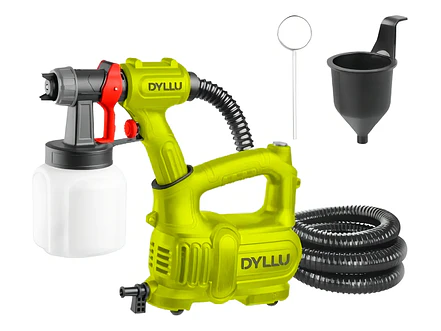  Pistola de Pintar Elèctrica Industrial 800ml DYLLU  Potencia 550W - Envío a todo Colombia | aztools.co