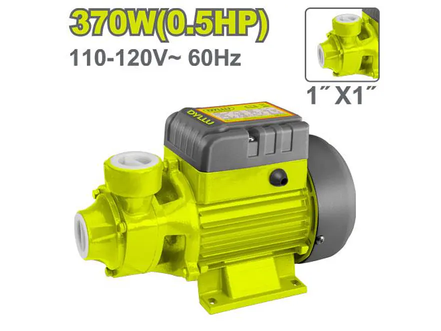Electrobomba Periférica 1/2 HP DYLLU UDTWPVA01 - 370W / 30m Altura Máxima - Envío a todo Colombia | aztools.co