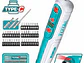 Atornillador Inalámbrico 4V TOTAL TSDLI04062 Kit 43 Piezas 5Nm - Miniatura 1 | aztools.co