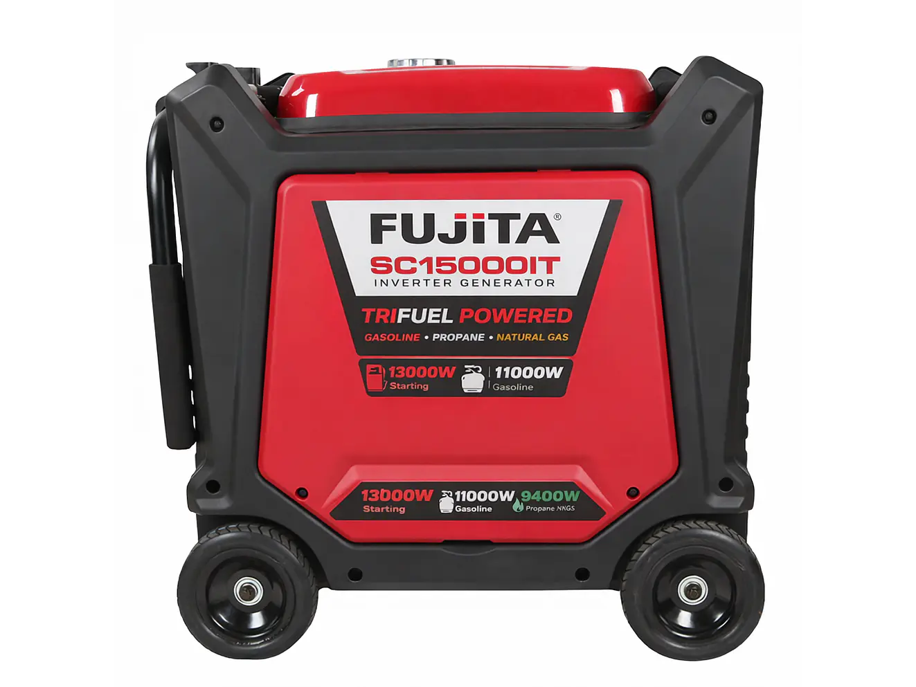 Planta Eléctrica a Gas, FUJITA SC15000IT 12kW Trifuel (Inverter, 120V/240V) - Foto 1 | aztools.co