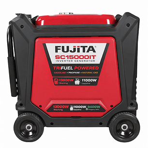 Planta Eléctrica a Gas, FUJITA SC15000IT 12kW Trifuel (Inverter, 120V/240V)