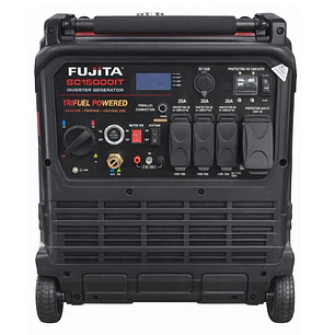 Planta Eléctrica a Gas, FUJITA SC15000IT 12kW Trifuel (Inverter, 120V/240V)