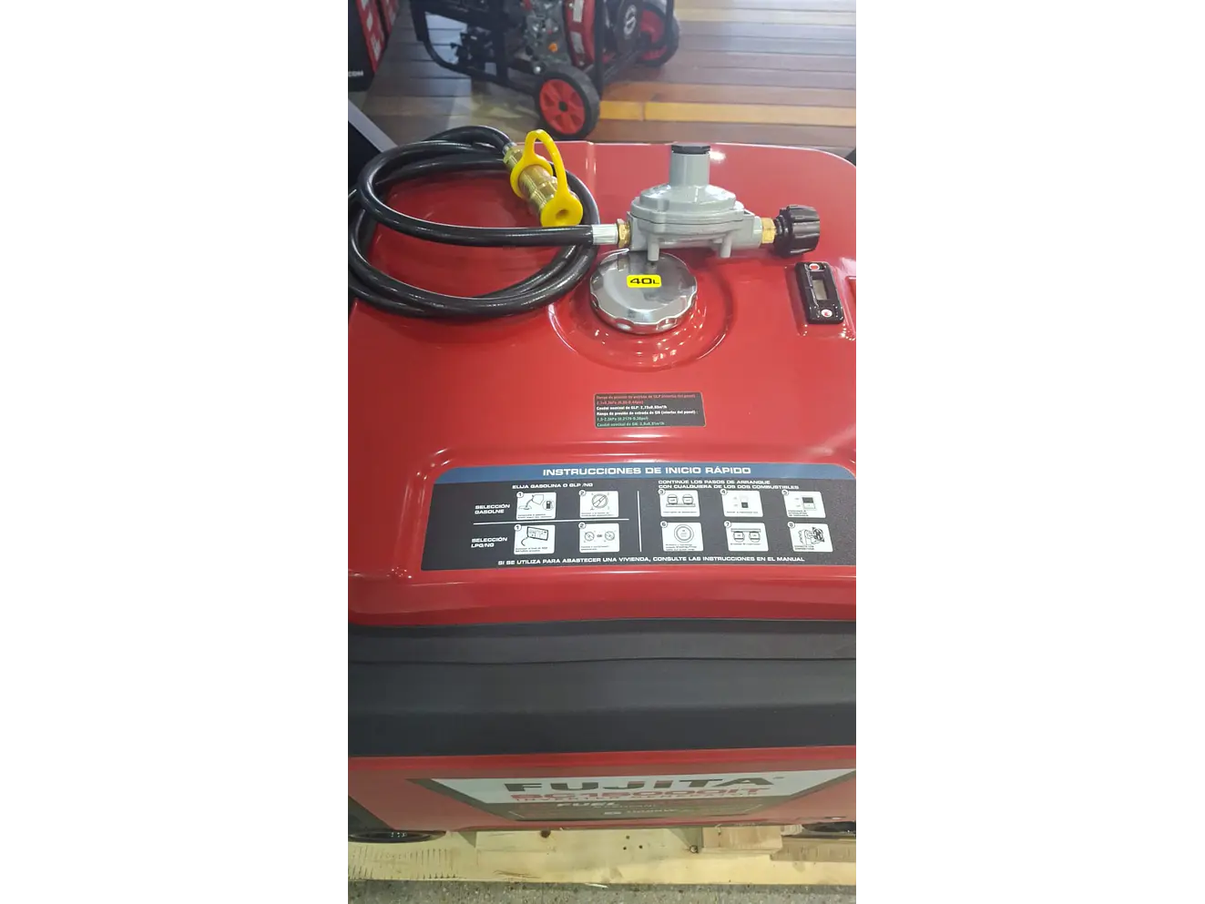 Planta Eléctrica a Gas, FUJITA SC15000IT 12kW Trifuel (Inverter, 120V/240V) - Foto 7 | aztools.co