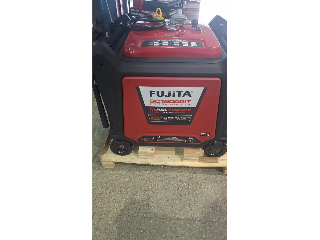 Planta Eléctrica a Gas, FUJITA SC15000IT 12kW Trifuel (Inverter, 120V/240V) - Foto 8 | aztools.co