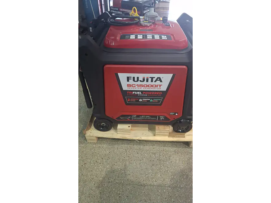 Planta Eléctrica a Gas, FUJITA SC15000IT 12kW Trifuel (Inverter, 120V/240V) - Foto 8 | aztools.co