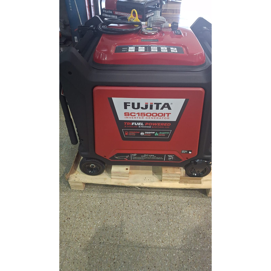 Planta Eléctrica a Gas, FUJITA SC15000IT 12kW Trifuel (Inverter, 120V/240V) 8