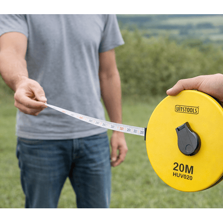Decámetro Fibra de Vidrio 20m UYUSTOOLS HUV020 2