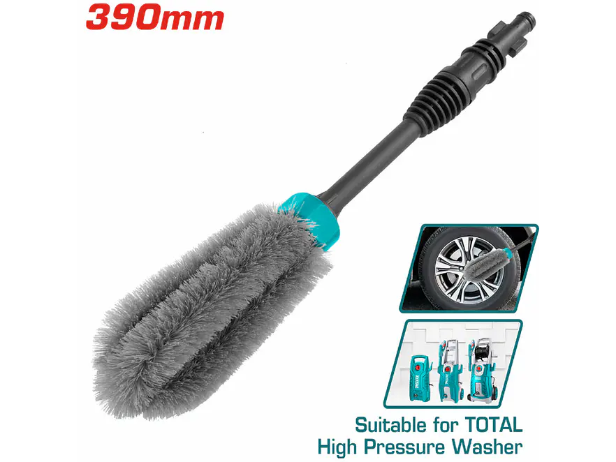 Cepillo de rueda 390mm para pistola de hidrolavadora Total TGTWB1781 - Foto 1 | aztools.co