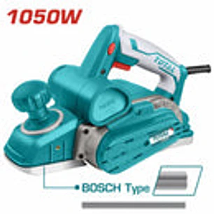 Cepillo Eléctrico Industrial TOTAL UTL1108236 1050W Ancho 82mm