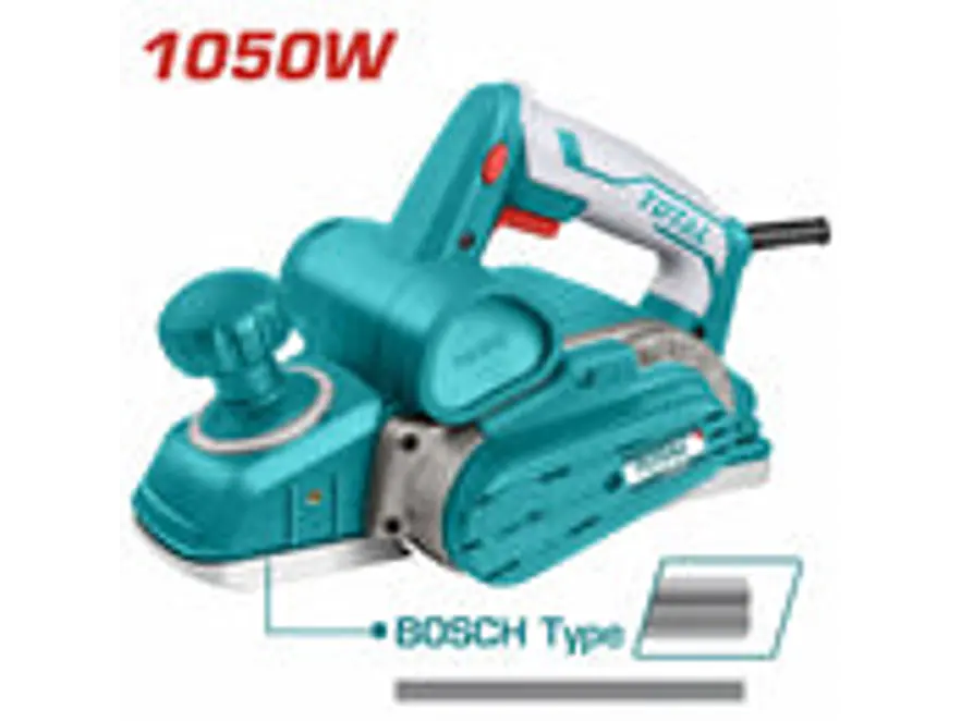 Cepillo Eléctrico Industrial TOTAL UTL1108236 1050W Ancho 82mm - Foto 2 | aztools.co