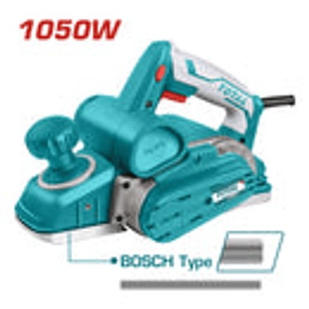 Cepillo Electrico 1050W 120V Industrial Total UTL1108236 3