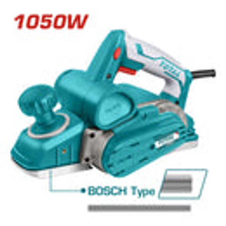 Cepillo Electrico 1050W 120V Industrial Total UTL1108236 3