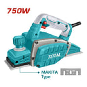 Cepillo Eléctrico Industrial TOTAL UTL7508226 750W Ancho 82mm