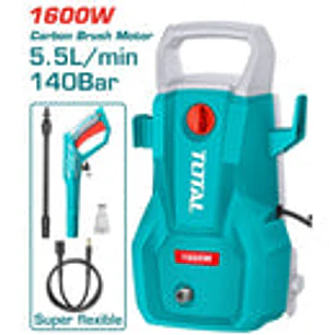 Hidrolavadora Eléctrica TOTAL UTGT11336 Super Select 1600W 2030 PSI