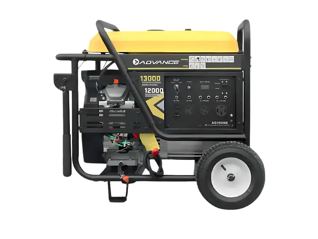 Planta Eléctrica ADVANCE AG15000E 13000 Watts Màximo,  gasolinas monofàscio arranque Electrico - Foto 1 | aztools.co