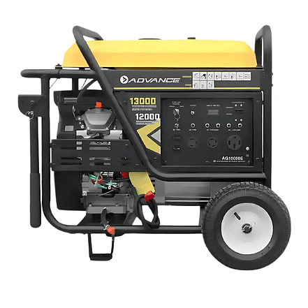 Planta Eléctrica ADVANCE AG15000E 13000 Watts Màximo,  gasolinas monofàscio arranque Electrico 1
