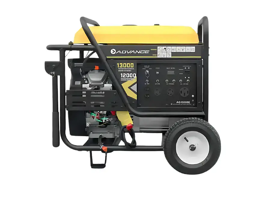 Planta Eléctrica ADVANCE AG15000E 13000 Watts Màximo,  gasolinas monofàscio arranque Electrico - Foto 1 | aztools.co