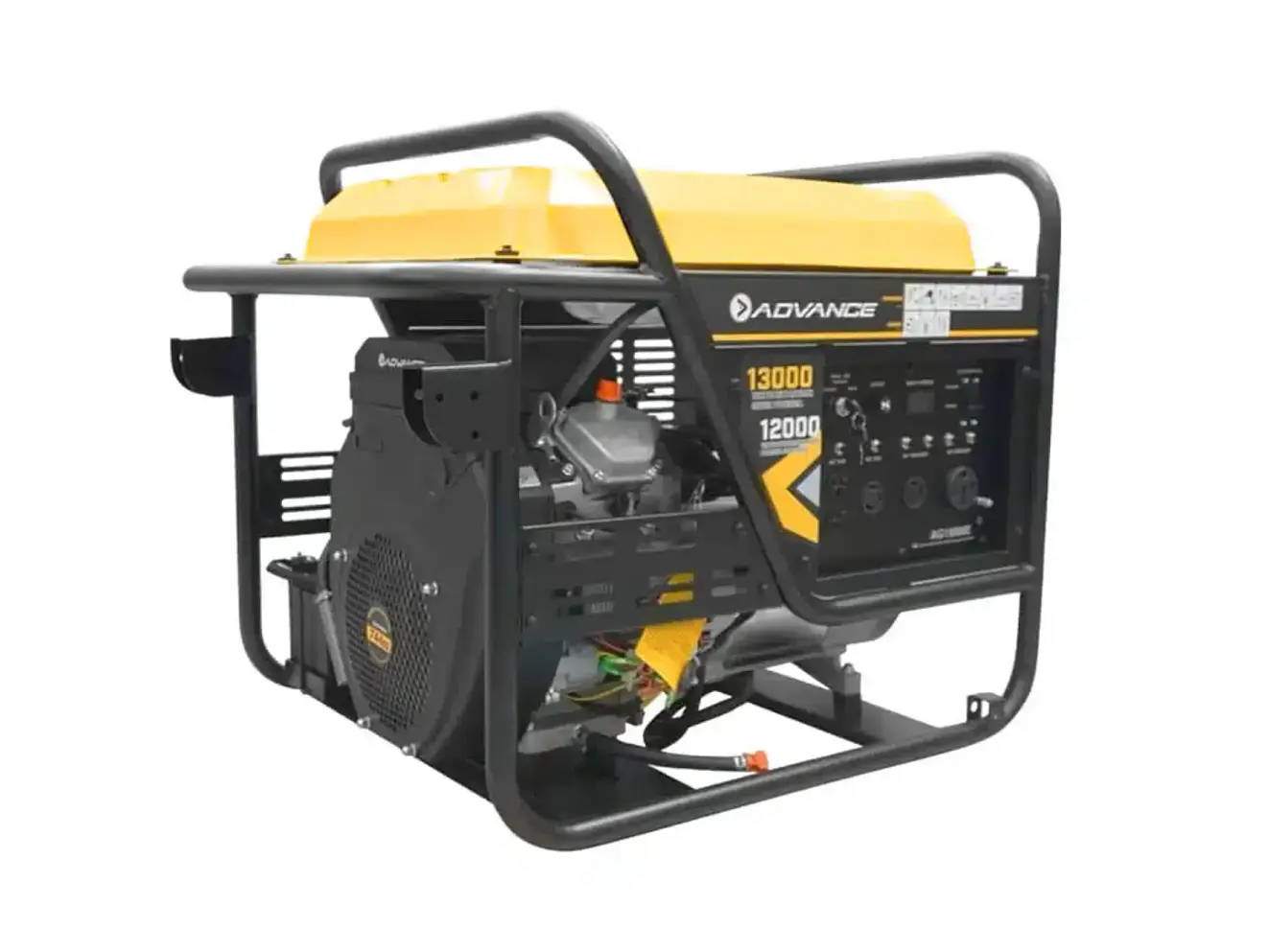 Planta Eléctrica ADVANCE AG15000E 13000 Watts Màximo,  gasolinas monofàscio arranque Electrico - Foto 3 | aztools.co