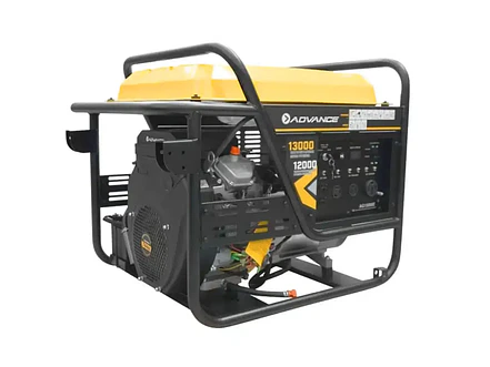 Planta Eléctrica ADVANCE AG15000E 13000 Watts Màximo,  gasolinas monofàscio arranque Electrico - Foto 3 | aztools.co