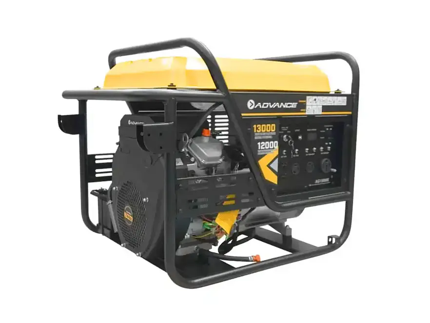 Planta Eléctrica ADVANCE AG15000E 13000 Watts Màximo,  gasolinas monofàscio arranque Electrico - Foto 3 | aztools.co