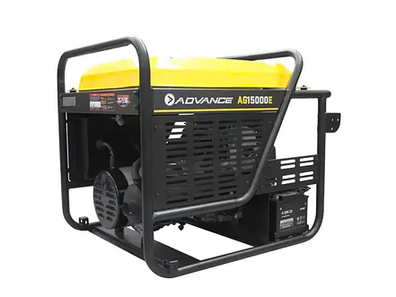 Planta Eléctrica ADVANCE AG15000E 13000 Watts Màximo,  gasolinas monofàscio arranque Electrico - Foto 4 | aztools.co