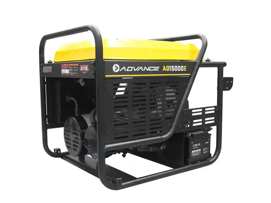 Planta Eléctrica ADVANCE AG15000E 13000 Watts Màximo,  gasolinas monofàscio arranque Electrico - Foto 4 | aztools.co