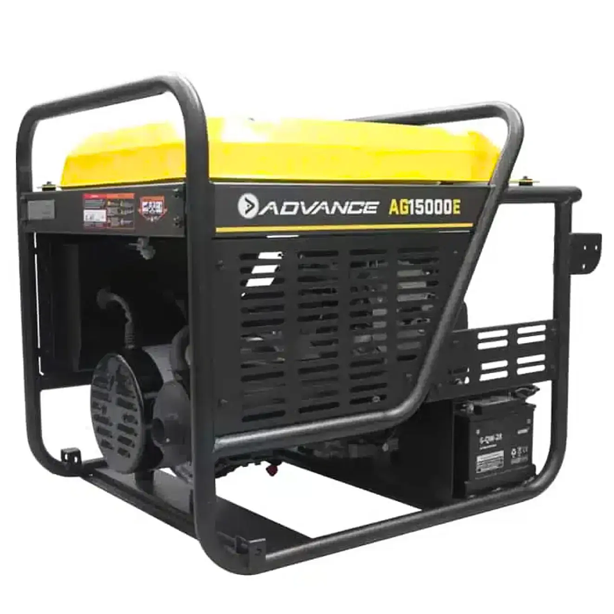 Planta Eléctrica ADVANCE AG15000E 13000 Watts Màximo,  gasolinas monofàscio arranque Electrico 4