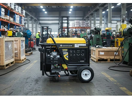 Planta Eléctrica ADVANCE AG15000E 13000 Watts Màximo,  gasolinas monofàscio arranque Electrico - Foto 2 | aztools.co
