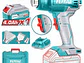 Pistola de Calor Inalámbrica 20V TOTAL UTBLI20025 Industrial Kit 4.0Ah - Miniatura 2 | aztools.co