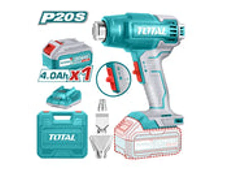 Pistola de Calor Inalámbrica 20V TOTAL UTBLI20025 Industrial Kit 4.0Ah - Foto 3 | aztools.co