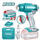 Pistola calor inalambrica 20V Total UTBLI20025, incluye 3 boquillas 1 bateria 4.0Ah y 1 cargador industrial  - Miniatura 3