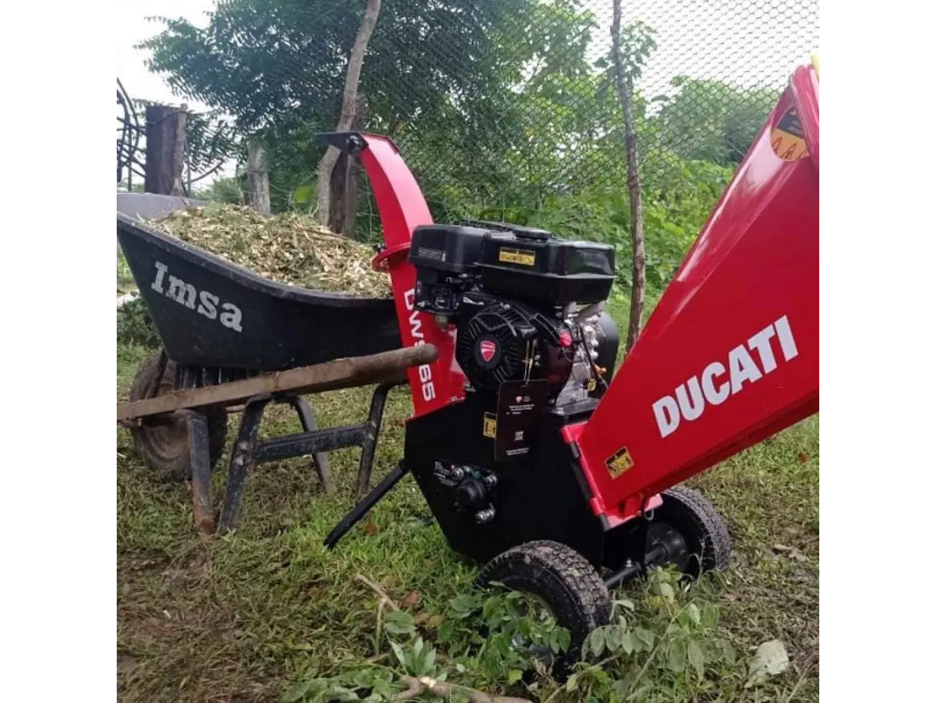 Chipeadora Ducati DWS150 15 HP, Corte 4.7