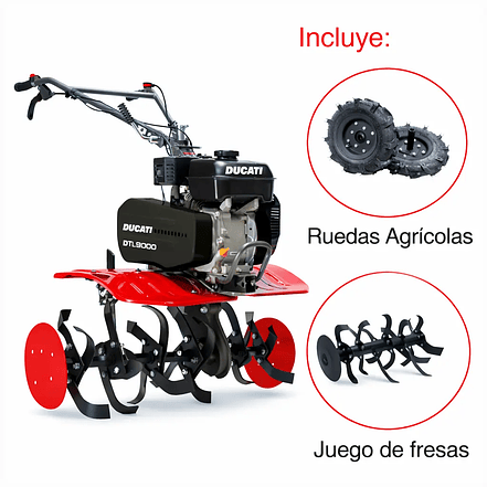 Motoazada a Gasolina DUCATI DTL9000 7 HP (Ancho 600-1050mm, 3+1 Velocidades) 3