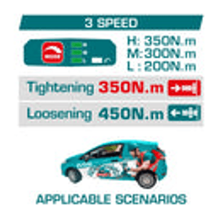 Pistola impacto inalambrico 1/2 20V 350Nm, Total UTIWLI2035, incluye 2 baterias 1 cargador Y 2 copas ,19,21 Mm Industrial Super  2