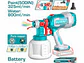 Pistola para Pintar Inalámbrica 20V TOTAL TSGLI2004 Industrial 800ml - Miniatura 1 | aztools.co